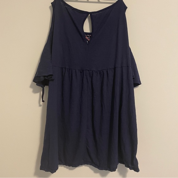 Harper + Zoe Plus Women's Embroidered Cold Shoulder Top - Picture 8 of 11